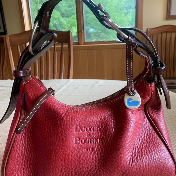 Dooney & Bourke Bags Dooney Bourke Over The Shoulder Bag Maroon
